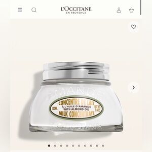 L’Occitane almond milk concentrate